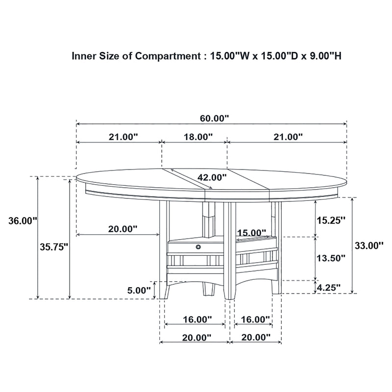 Lavon Counter Height Dining Set - Furniture City (CA)l