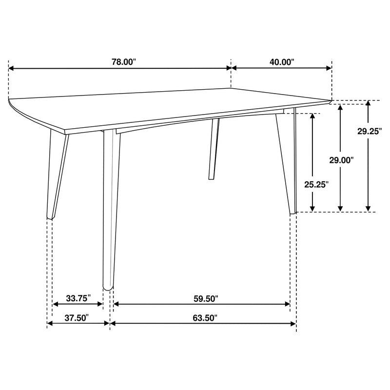Malone Dining Table - Furniture City (CA)l