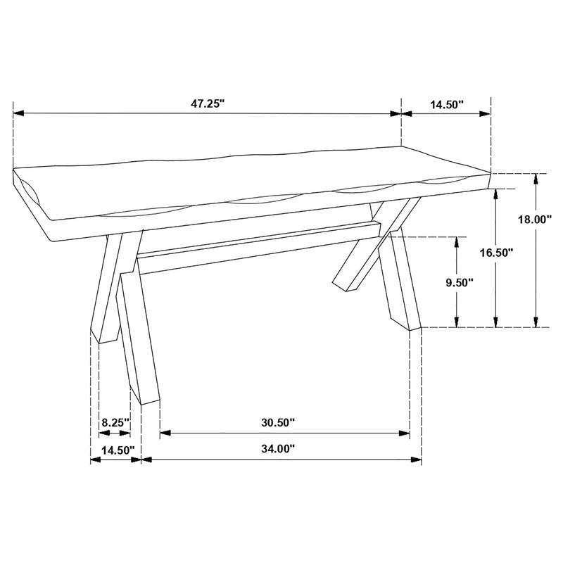 Alston Dining Bench - Furniture City (CA)l