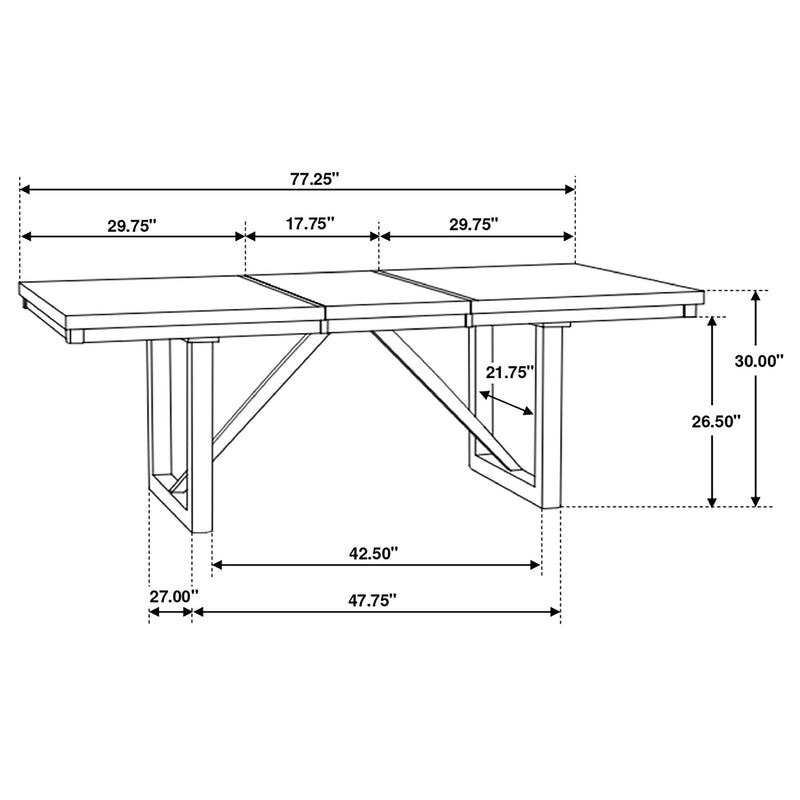 Spring Creek Extension Dining Table - Furniture City (CA)l
