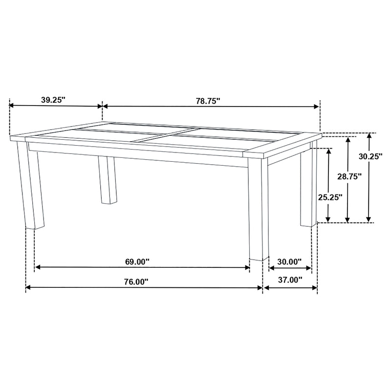 Coleman Dining Table - Furniture City (CA)l