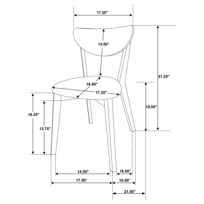 Elowen Dining Side Chair - Furniture City (CA)l