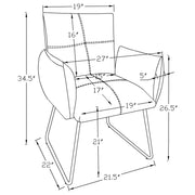 Ackland Dining Arm Chair - Furniture City (CA)l