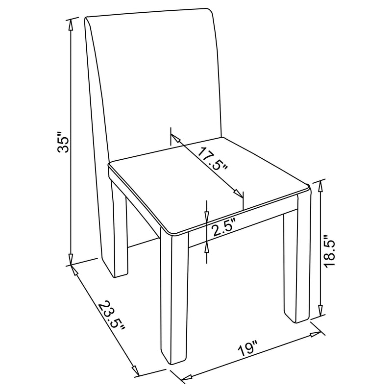 Tordera Dining Side Chair - Furniture City (CA)l