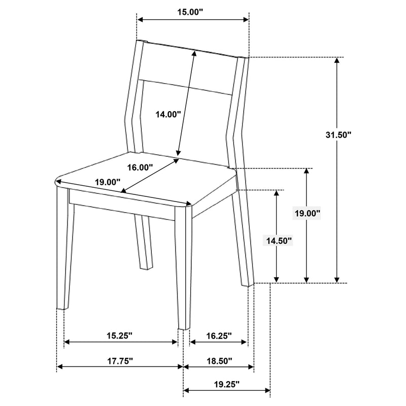 Almonte Dining Side Chair - Furniture City (CA)l