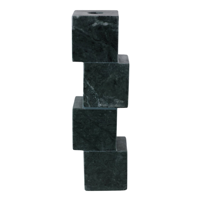 10x3-stacked-cube-marble-taper-holder-green-1