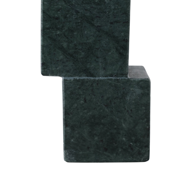 10x3-stacked-cube-marble-taper-holder-green-5