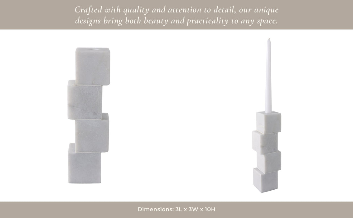 10x3-stacked-cube-marble-taper-holder-white-12