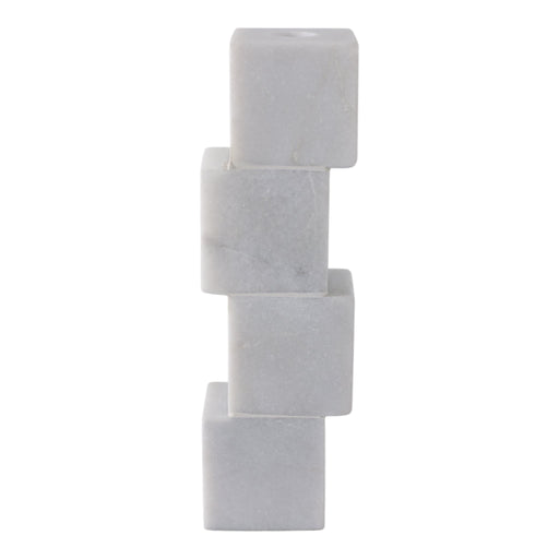 10x3-stacked-cube-marble-taper-holder-white-1