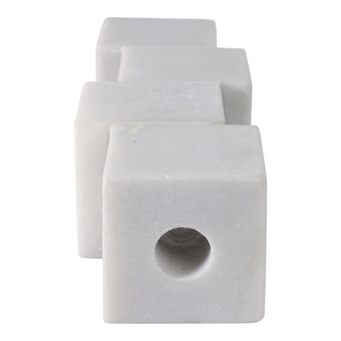 10x3-stacked-cube-marble-taper-holder-white-6