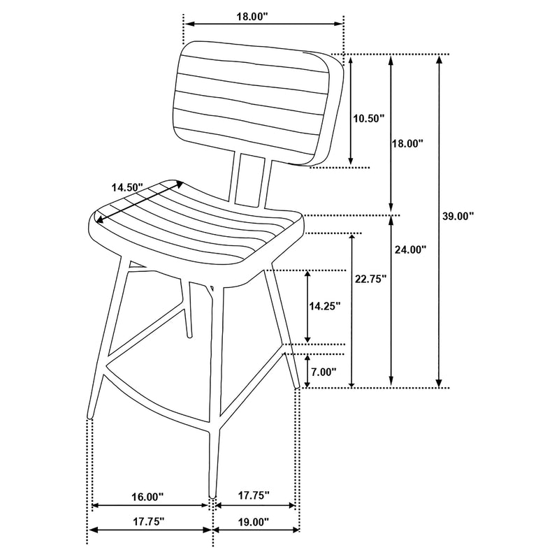Partridge Counter Chair - Furniture City (CA)l
