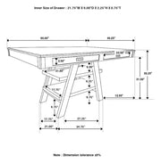Dewey Counter Height Dining Table - Furniture City (CA)l