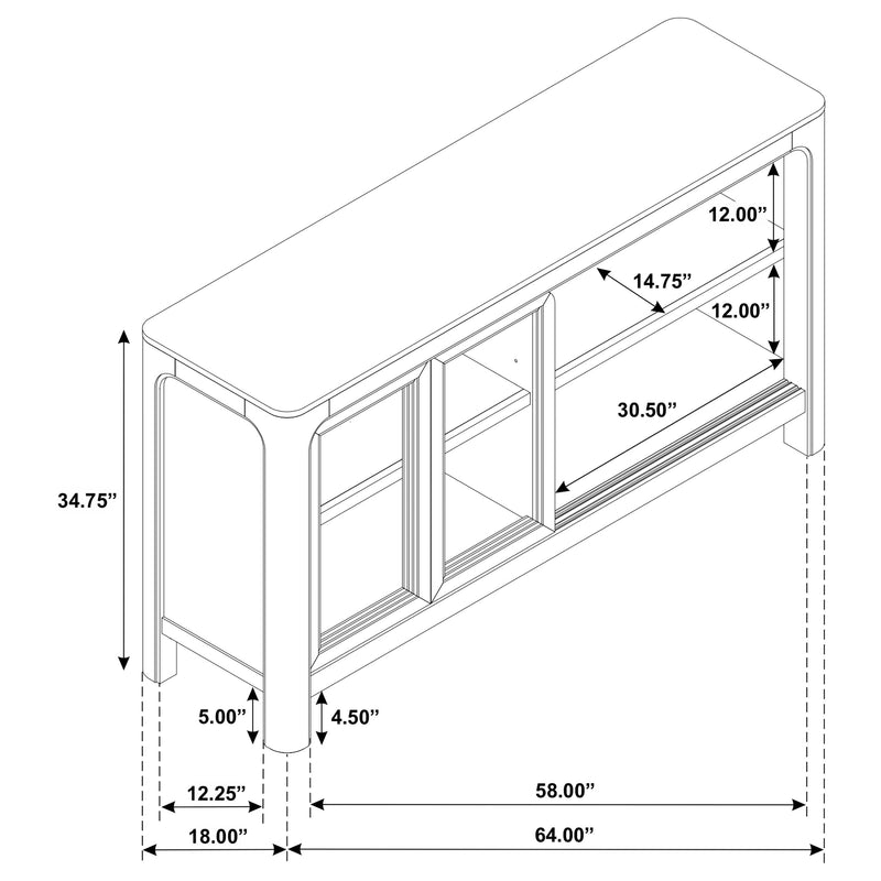 Solano Sideboard - Furniture City (CA)l
