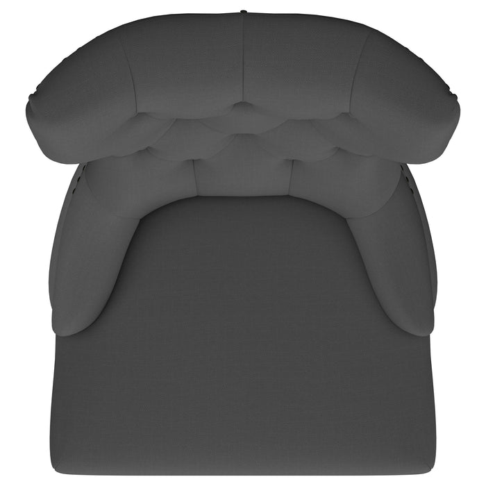 Baney Tufted Upholstered Dining Chair Beige