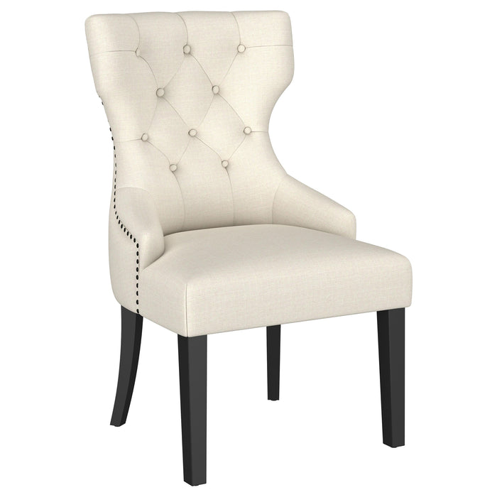 Baney Tufted Upholstered Dining Chair Beige