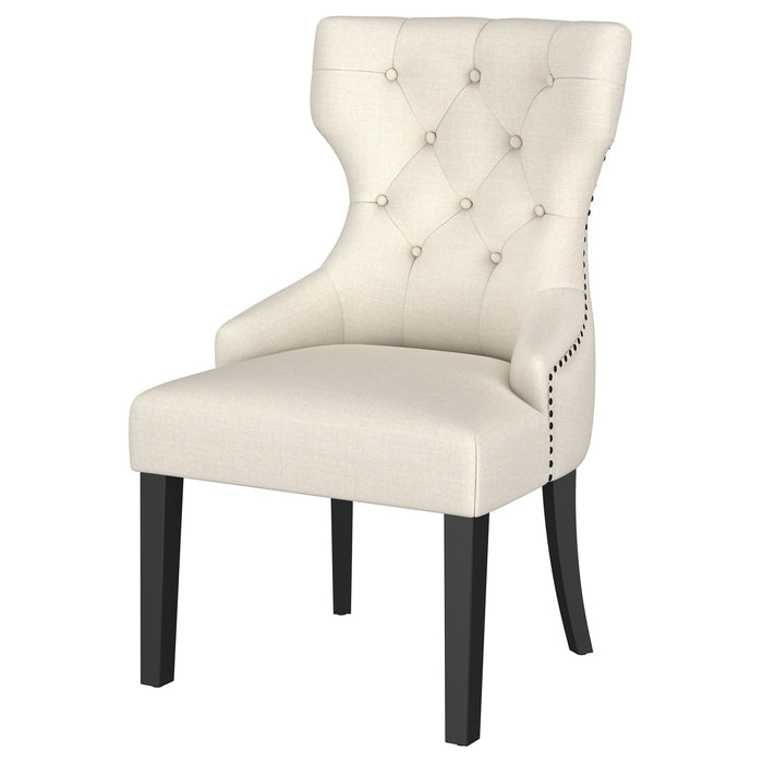 Baney Tufted Upholstered Dining Chair Beige