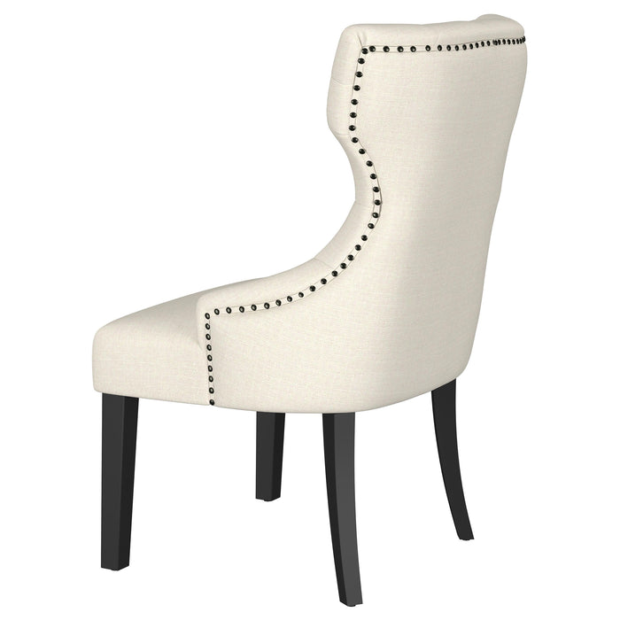Baney Tufted Upholstered Dining Chair Beige