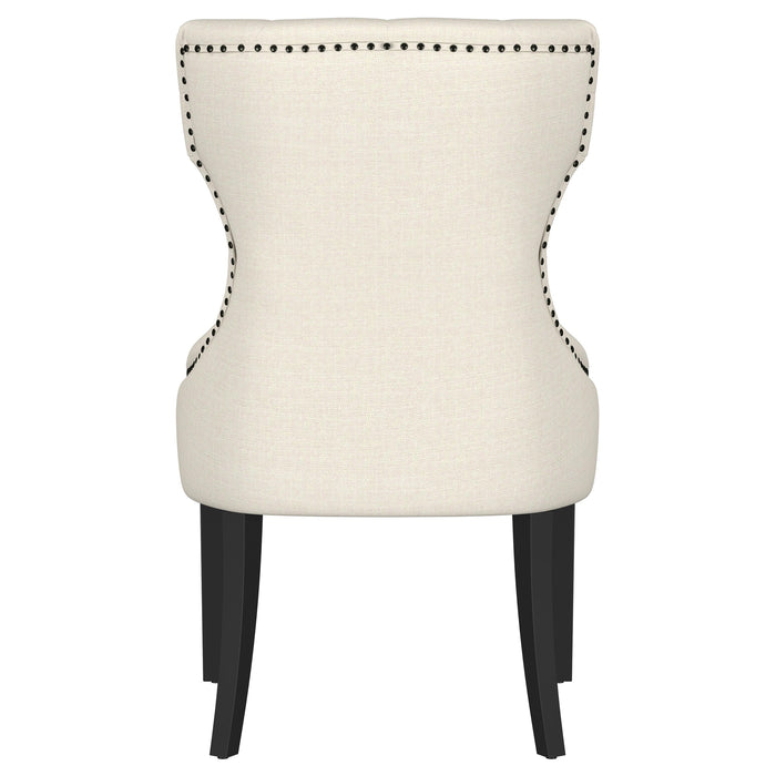 Baney Tufted Upholstered Dining Chair Beige