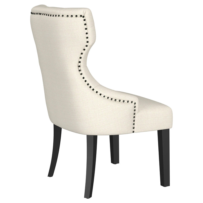 Baney Tufted Upholstered Dining Chair Beige