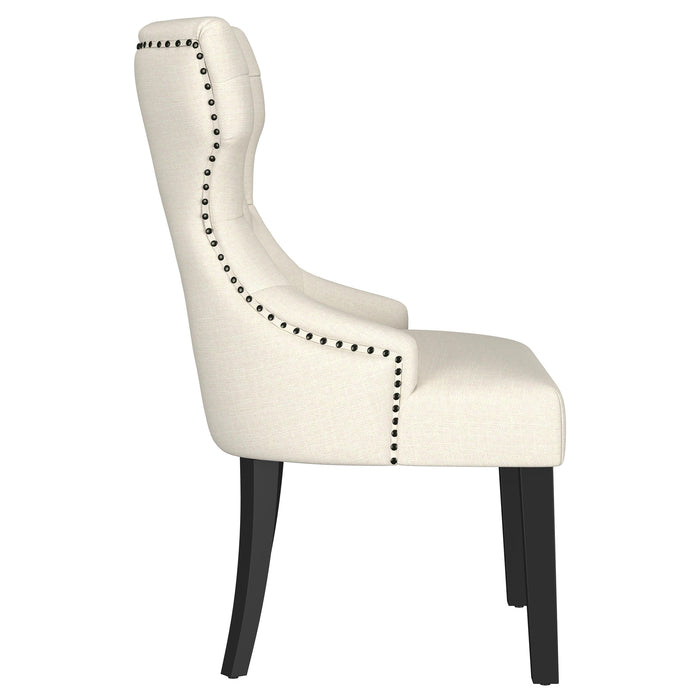 Baney Tufted Upholstered Dining Chair Beige