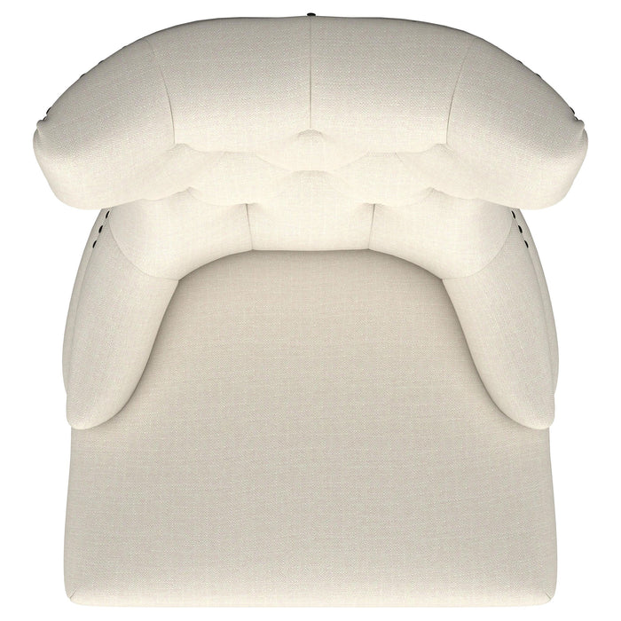 Baney Tufted Upholstered Dining Chair Beige