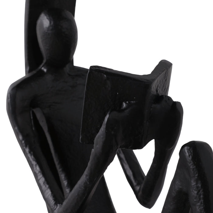 11x10-avid-reader-on-marble-base-black-white-5