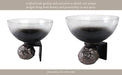 11x10-glass-bowl-on-rock-pedestal-black-silver-11