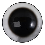 11x10-glass-bowl-on-rock-pedestal-black-silver-6