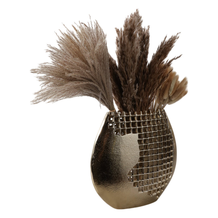 11x10-partial-mesh-metal-vase-gold-2