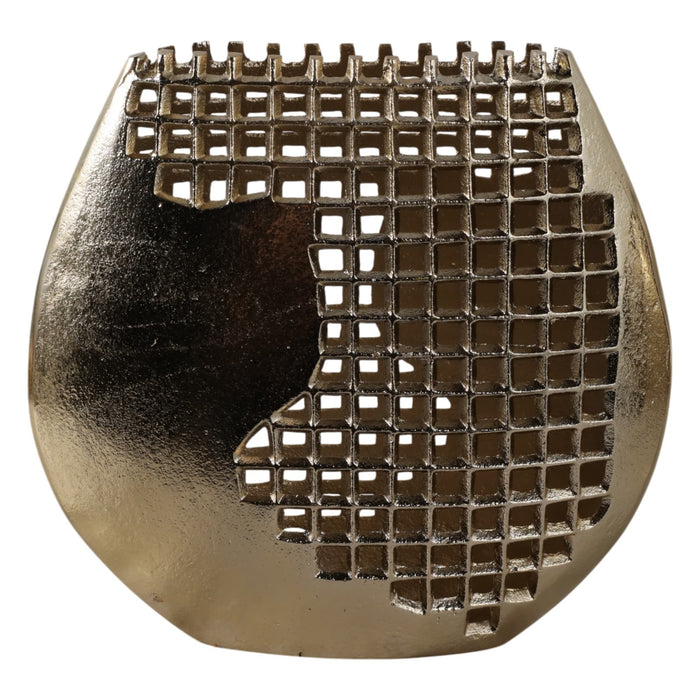 11x10-partial-mesh-metal-vase-gold-4