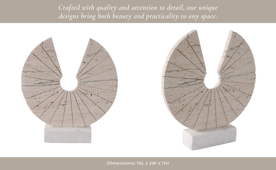 11x10-travertine-open-circle-on-marble-base-tan-11