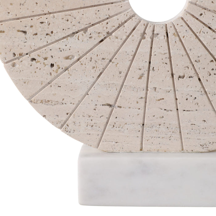 11x10-travertine-open-circle-on-marble-base-tan-5