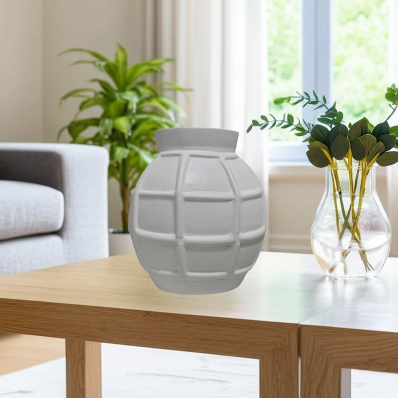 11x11-windowpane-paper-mache-vase-white-11