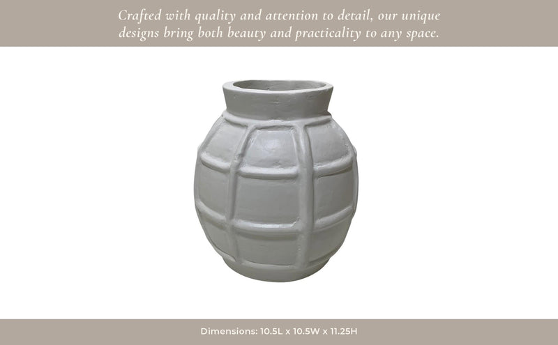 11x11-windowpane-paper-mache-vase-white-12