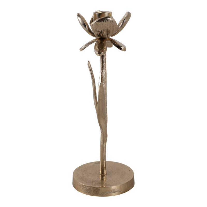 11x4-flower-bloom-taper-holder-champagne-3