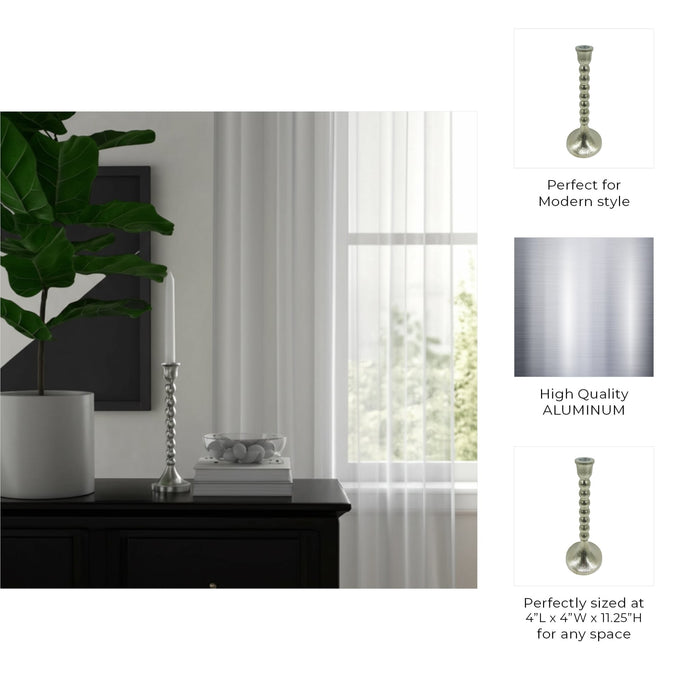 11x4-stacked-ball-metal-taper-holder-silver-2