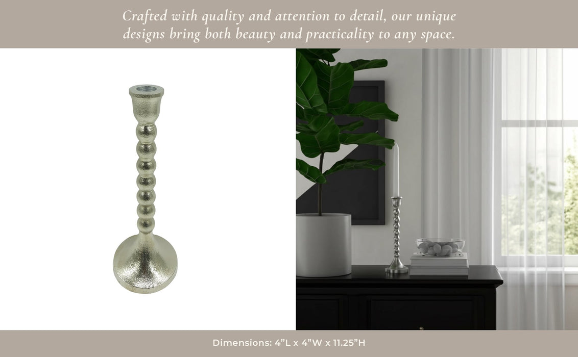 11x4-stacked-ball-metal-taper-holder-silver-4