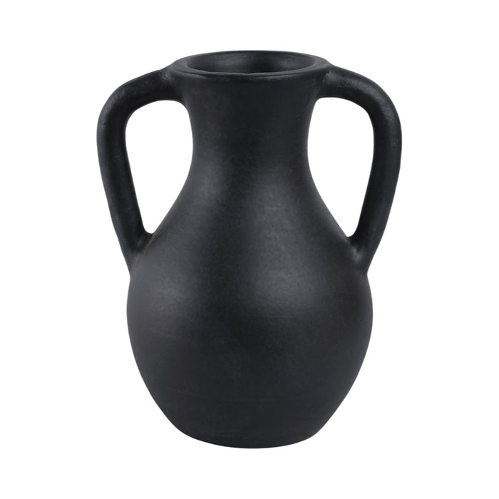 11x9-terracotta-jug-vase-with-handles-black-1