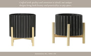 12-ceramic-fluted-planter-w-wood-stand-black-13