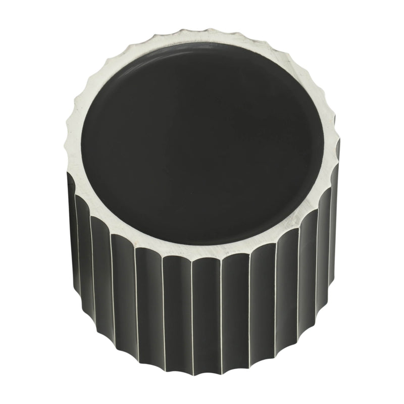 12-ceramic-fluted-planter-w-wood-stand-black-6