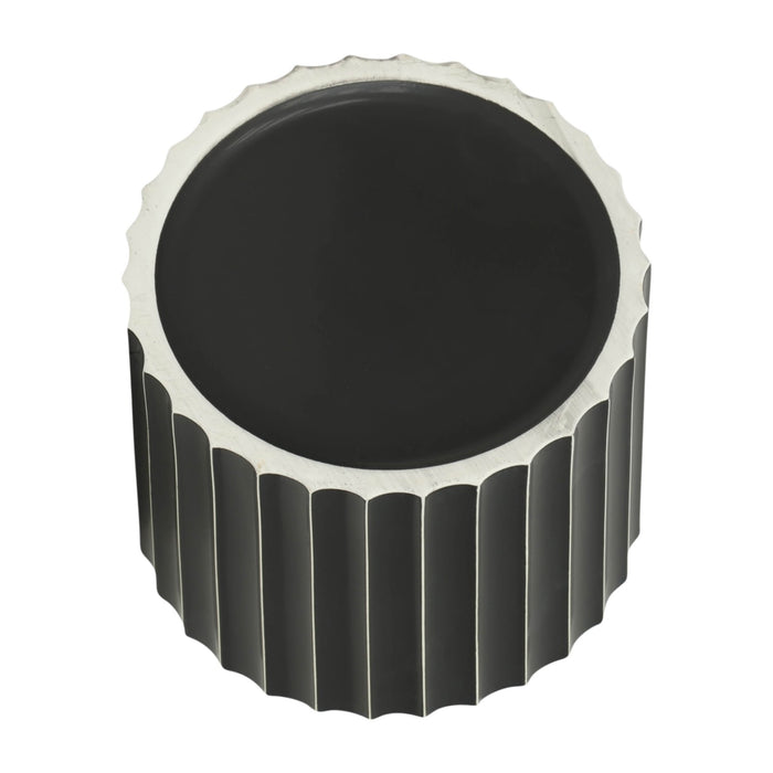 12-ceramic-fluted-planter-w-wood-stand-black-6