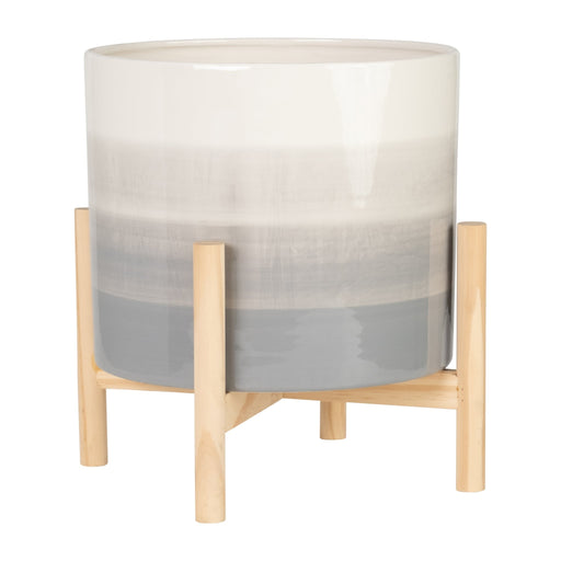 12-ceramic-planter-w-wood-stand-beige-mix-2