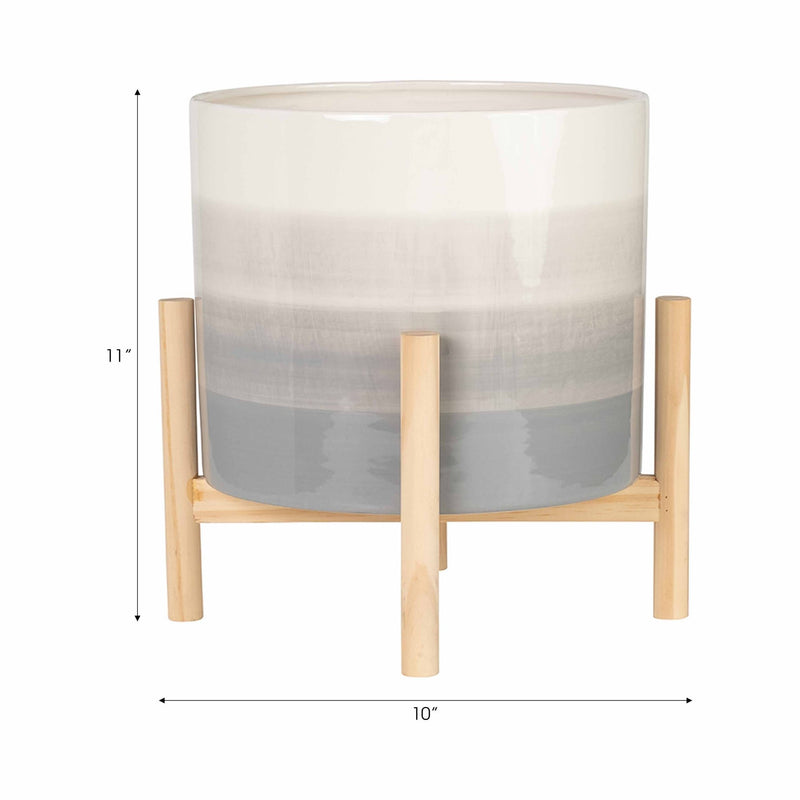 12-ceramic-planter-w-wood-stand-beige-mix-9