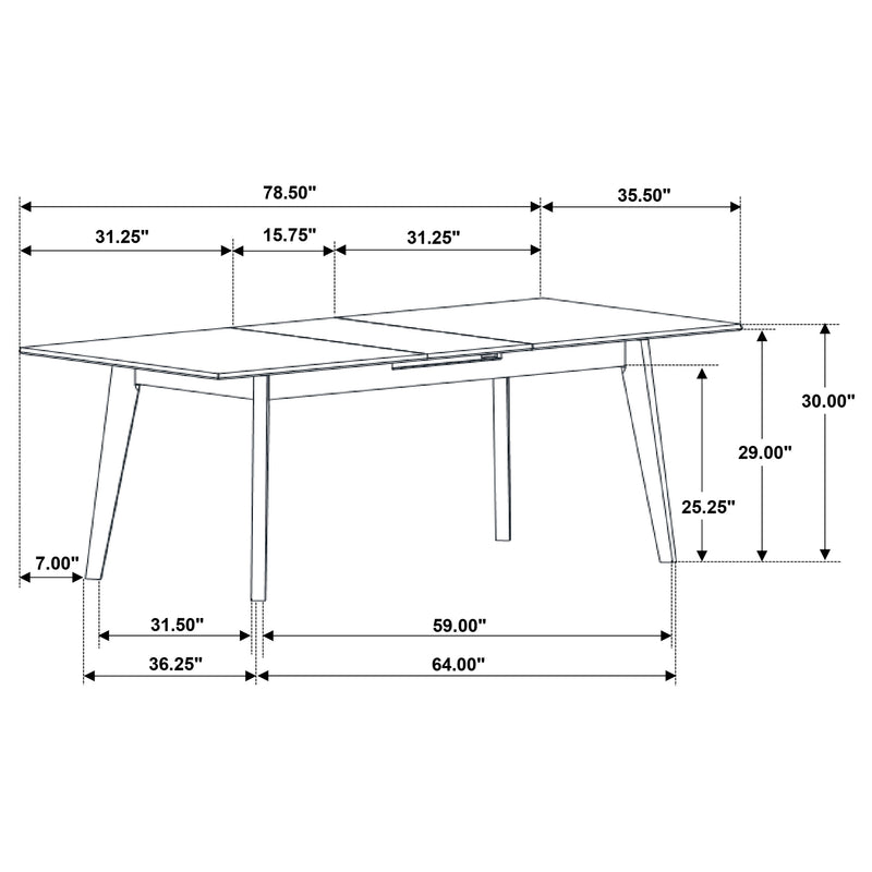 Crestmont Extension Dining Table - Furniture City (CA)l