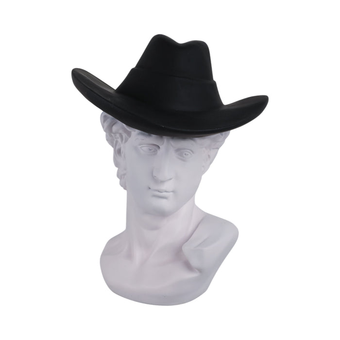 12x10-greek-god-with-cowboy-hat-white-black-2