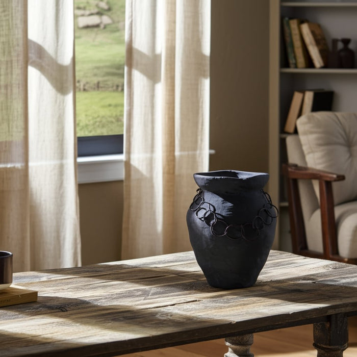 12x10-rustic-vase-with-chain-black-12