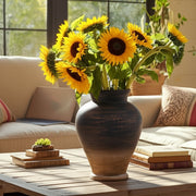 12x10-traditional-terracotta-vase-chocolate-brown-11