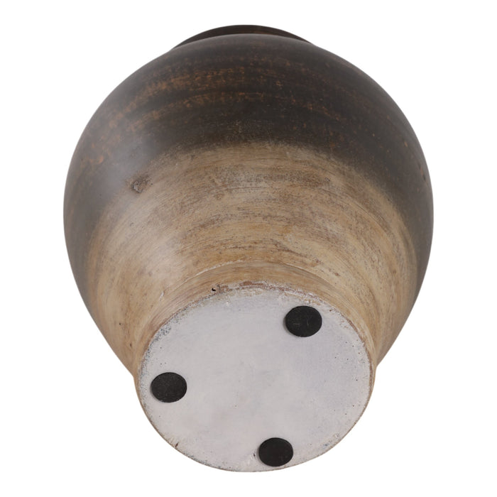 12x10-traditional-terracotta-vase-chocolate-brown-7