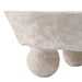 12x12-paper-mache-knobby-footed-bowl-white-5