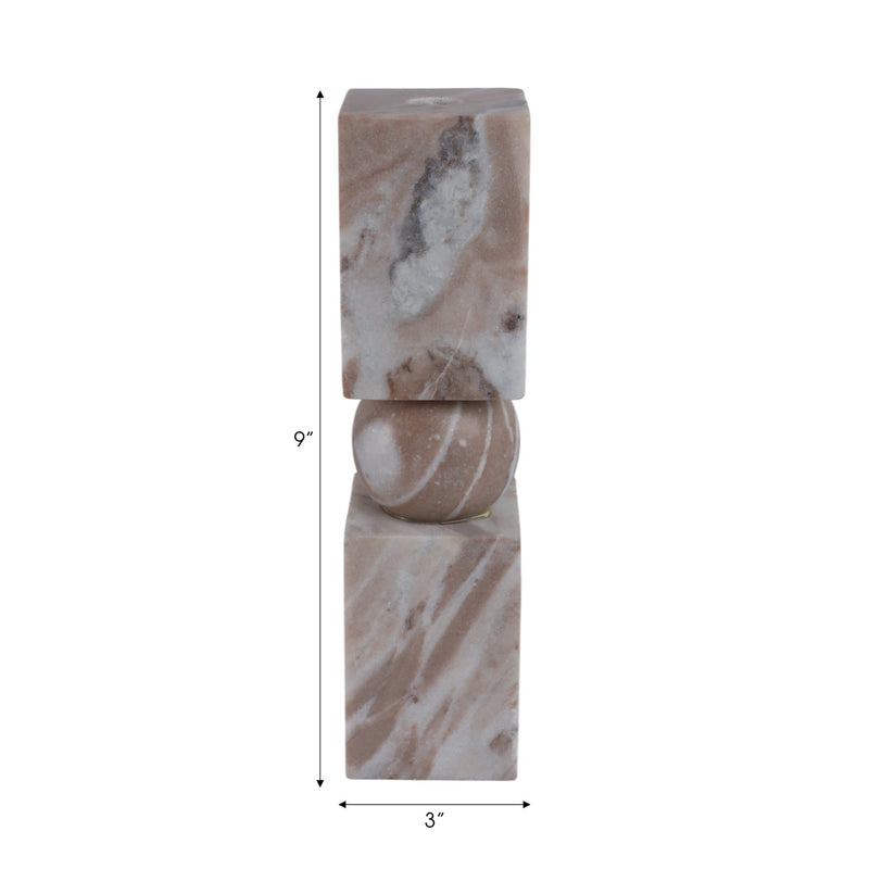 12x3-chunky-marble-taper-holder-tan-multi-8